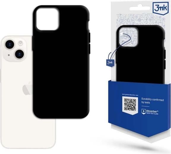 Matt Case για iPhone 15 6,1 μαύρο