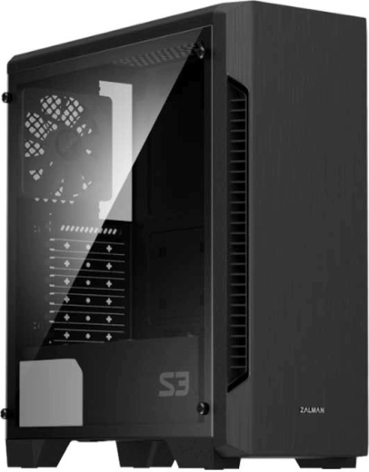 Θήκη υπολογιστή Zalman S3 TG ATX Mid Tower με τρεις ανεμιστήρες