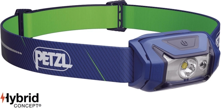 Petzl Tikka Core μπλε επαναφορτιζόμενος φακός κεφαλής
