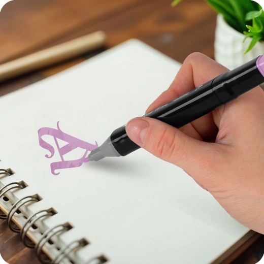 Ομαλή ροή μελανιού για καλλιγραφία και lettering