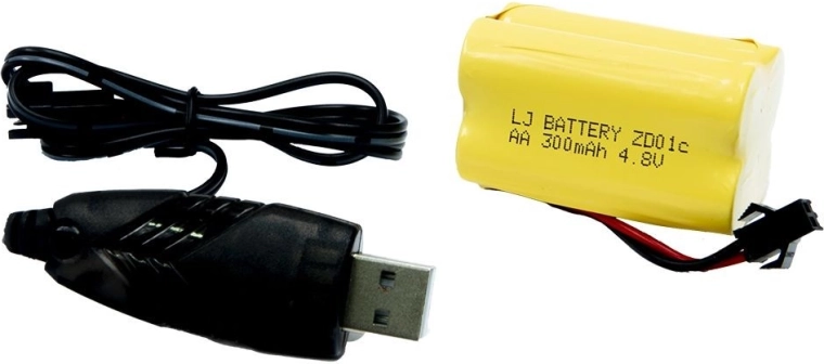 Επαναφορτιζόμενη μπαταρία και φόρτιση USB