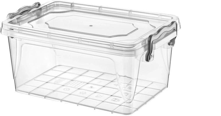 Ορθογώνιο κουτί αποθήκευσης 8 l με καπάκι MULTI BOX