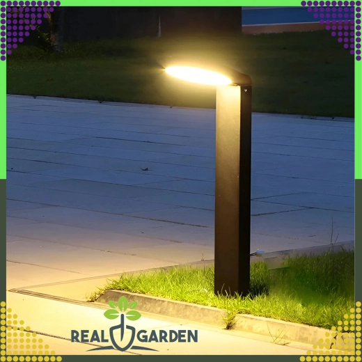 Εξωτερικό LED κολωνάκι κήπου 60 cm 18 W – μοντέρνα επιδαπέδια λάμπα εξωτερικού χώρου, στρογγυλή