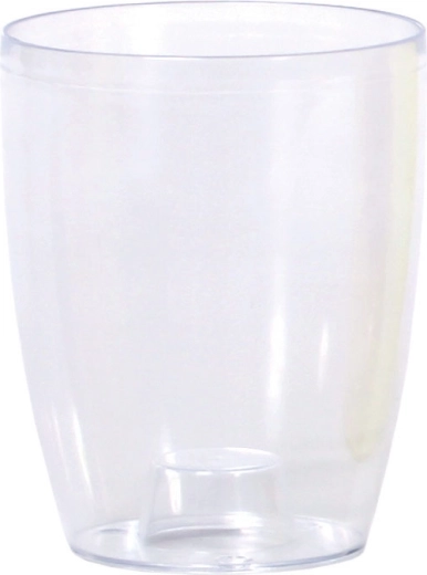 Γλάστρα COUBI Orchid 16 cm διαφανές λευκό