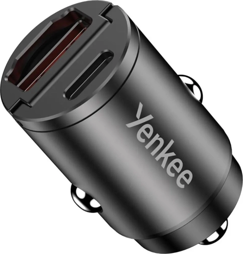 Φορτιστής αυτοκινήτου 30W USB‑C/USB‑A με Power Delivery και Quick Charge