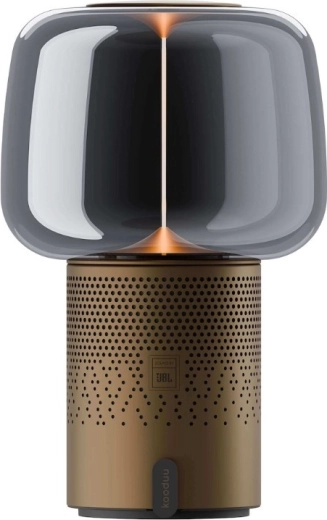 Kooduu Serena Play φορητή λάμπα LED με ηχείο Bluetooth, καφέ
