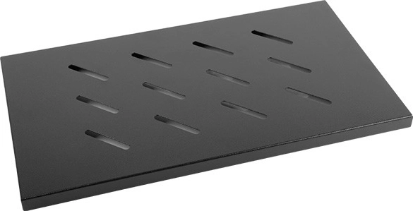 Ράφι για καμπίνα rack 19'' 600mm 1U μαύρο
