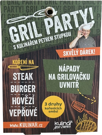 Μείγμα μπαχαρικών για γκριλ Party green 3×20 g
