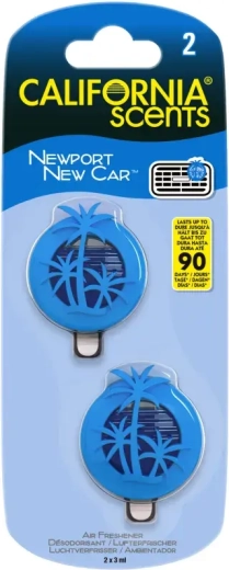 California Scents μίνι διαχυτής για αεραγωγό Newport New Car