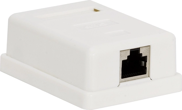 Επίτοιχη δικτυακή πρίζα RJ45 Cat.5e FTP
