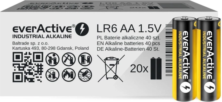 Αλκαλικές μπαταρίες AA LR6 40 τεμ.