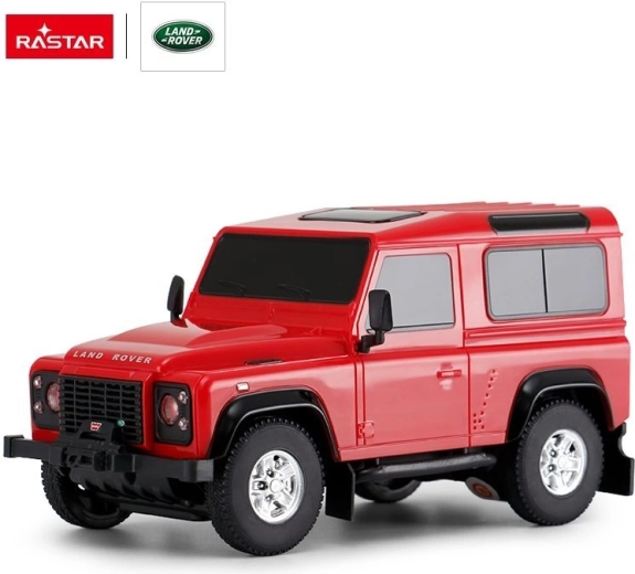 Rastar Land Rover Defender RC αυτοκίνητο 1:24 κόκκινο - 1 τεμάχιο