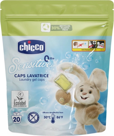 Κάψουλες πλυντηρίου CHICCO Baby Sensitive, 20 τεμ.