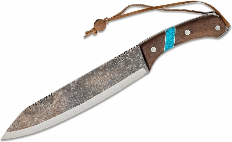 Ματσέτα Condor Blue River 25,4 cm με δερμάτινη θήκη