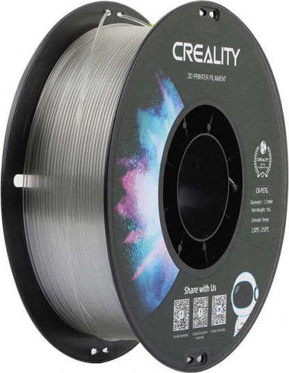Νήμα PETG Creality 1,75 mm διάφανο