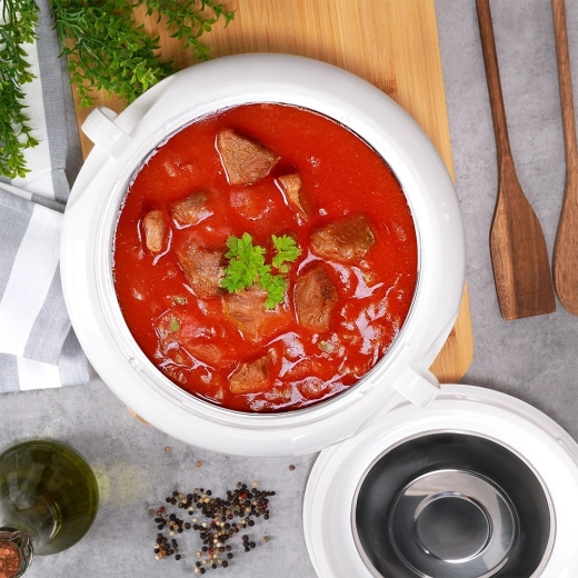 Μεγάλη διατήρηση θερμοκρασίας έως 2 ώρες