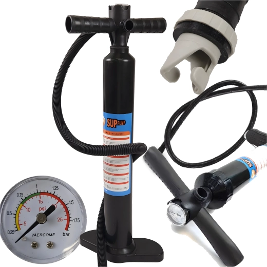 Ενσωματωμένο μανόμετρο έως 25 PSI