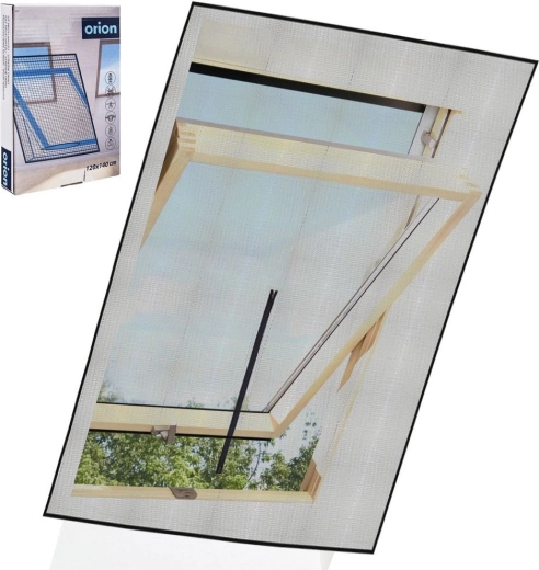 Σίτα για παράθυρο στέγης μαύρη 140 × 120 cm