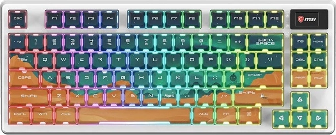 MSI Forge GK600 TKL wireless Mars (US) ασύρματο μηχανικό πληκτρολόγιο