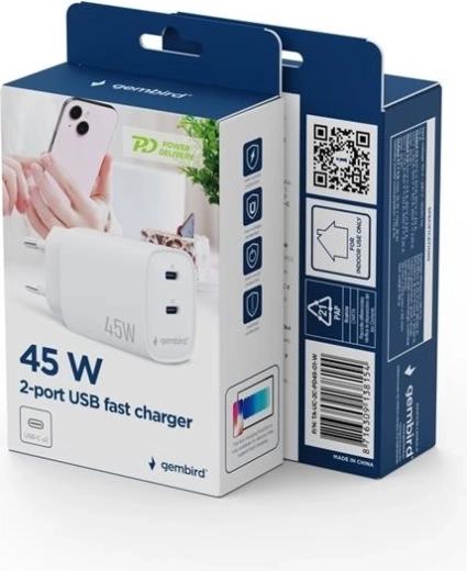 Γρήγορη φόρτιση USB Power Delivery έως 45 W
