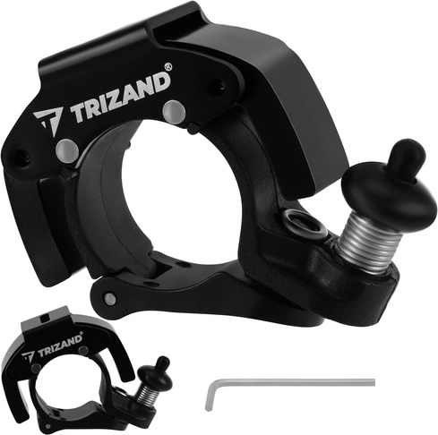 Μηχανικό κουδούνι ποδηλάτου Trizand μαύρο 90–100 dB