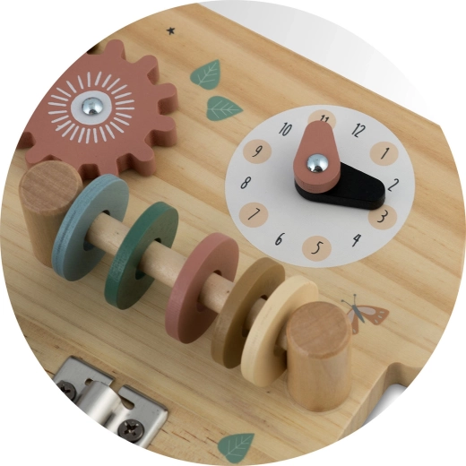 Δραστηριότητες Montessori: ρολόι, χρώματα και γρανάζια