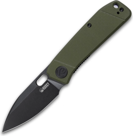 Kubey Hyde KU2104B πτυσσόμενο μαχαίρι τσέπης 7,5 cm, μαύρο/πράσινο, G10