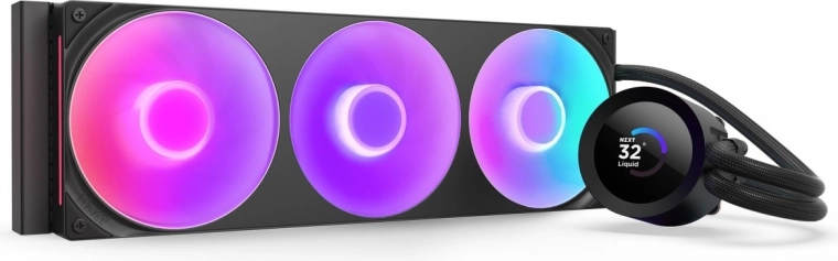 NZXT kraken plus 360 rgb lcd μαύρο