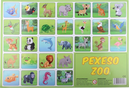 Πέξεσο ZOO - Επιτραπέζιο παιχνίδι