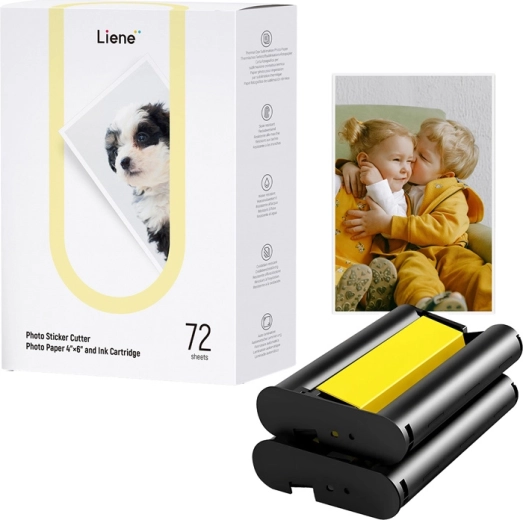 Φωτογραφικό χαρτί Liene PixCut 4x6, 72 φύλλα