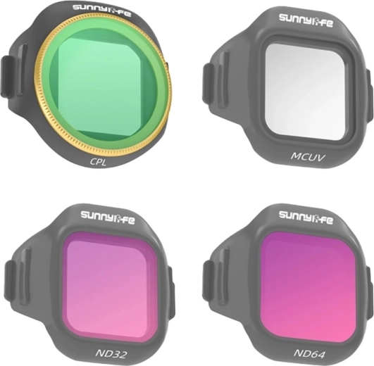 Σετ φίλτρων SUNNYLIFE MCUV, CPL, ND32 και ND64 για DJI MINI 5 Pro