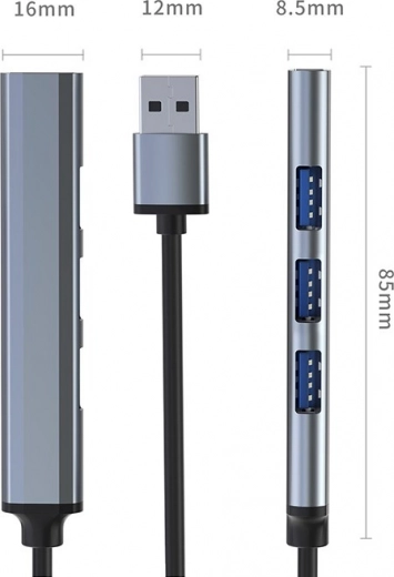 Γρήγορη θύρα USB 3.0 έως 5 Gb/s