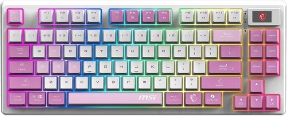 Gaming πληκτρολόγιο MSI Forge GK600 TKL Wireless Violet US
