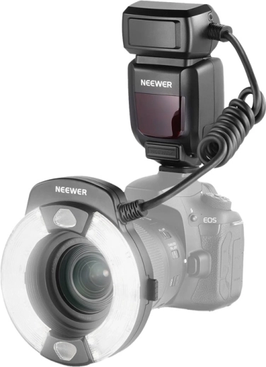 Κυκλικό μακροφλας Neewer RF1-C για Canon E‑TTL