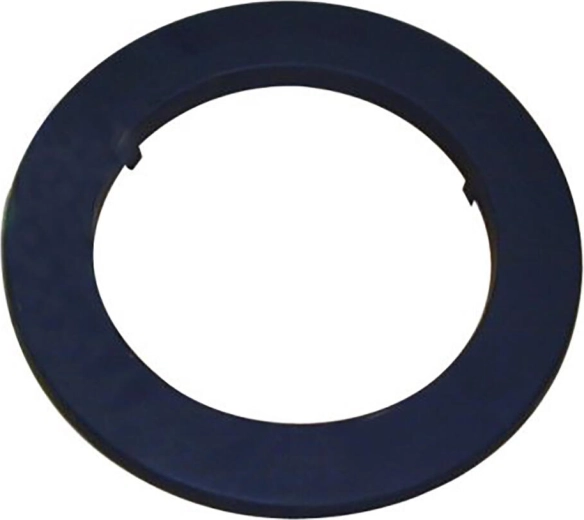 Ροζέτα καπναγωγού 125 mm, πάχος 1,0 mm, μαύρη