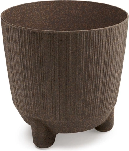 Γλάστρα Ryfo N Eco Wood 16,8 cm, καφέ