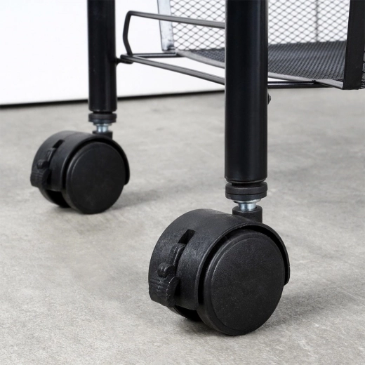 Κινητό τρόλεϊ με φρένα