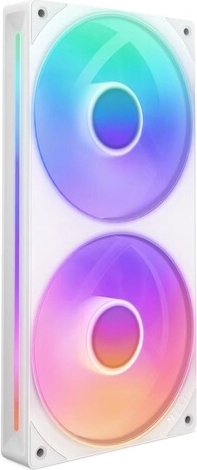 Διπλός ανεμιστήρας NZXT F240 RGB Core PWM λευκός