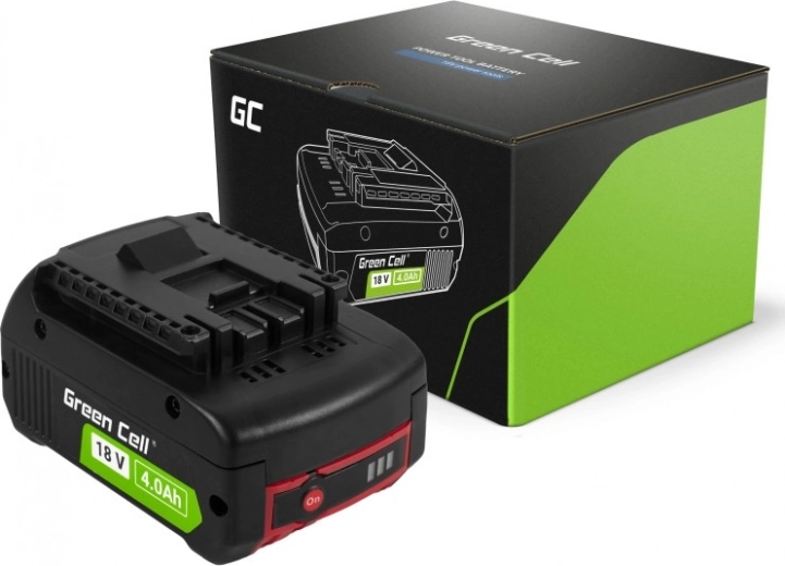 Μπαταρία Green Cell 18 V 4,0 Ah για το σύστημα BOSCH 18V