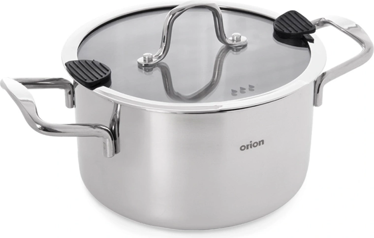 Ανοξείδωτη κατσαρόλα με καπάκι VENICE 22 cm, 4,3 l