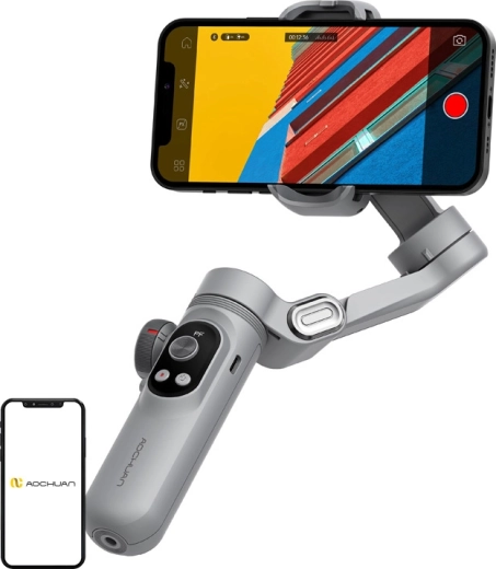 Σταθεροποιητής για smartphone AOCHUAN Smart X Pro standard γκρι