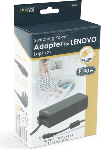 Ισχύς 90 W και προστασίες ασφαλείας