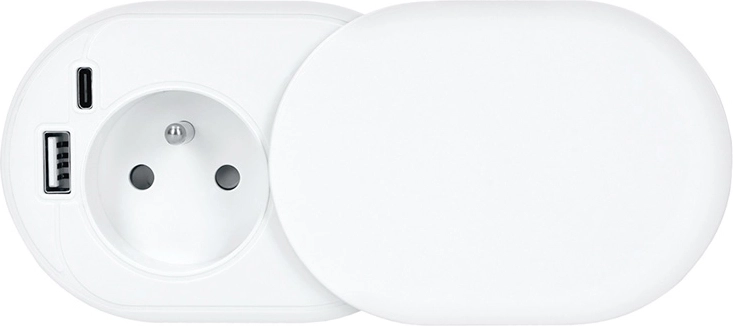 Γρήγορη φόρτιση USB: USB-C PD 20 W + USB-A QC 3.0