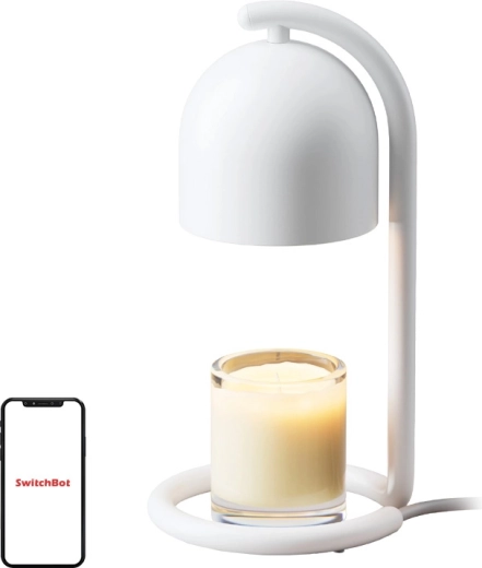 Έξυπνη θερμάστρα κεριών SwitchBot Candle Warmer λευκή