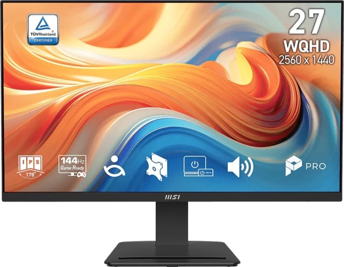 Οθόνη MSI pro MP273Q E14 27" WQHD 144 Hz μαύρη
