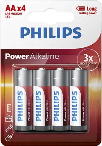 Μπαταρίες Philips Power Alkaline AA 4 τεμ.