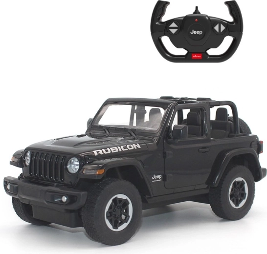 Rastar Jeep Wrangler JL RC αυτοκίνητο με τηλεχειριστήριο 1:14 μαύρο
