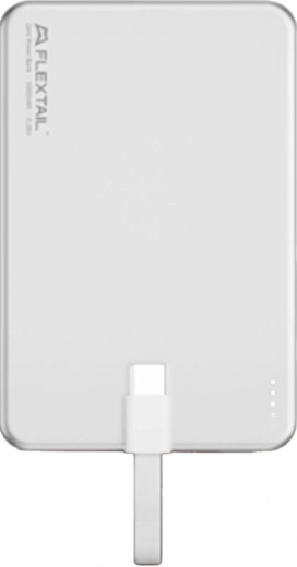 Flextail Zero Power Metal μαγνητικό powerbank 5000 mAh ασημί