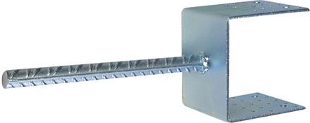 Πέλμα αγκύρωσης στο έδαφος 140 × 120 mm PROFI