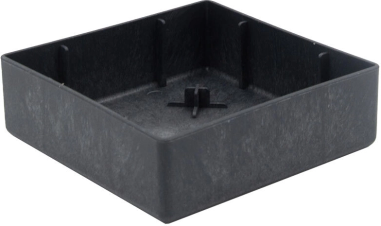 Μπολ Flexi Element 13 × 13 × 4 cm – πλαστικό ένθετο για υπερυψωμένα παρτέρια και γλάστρες